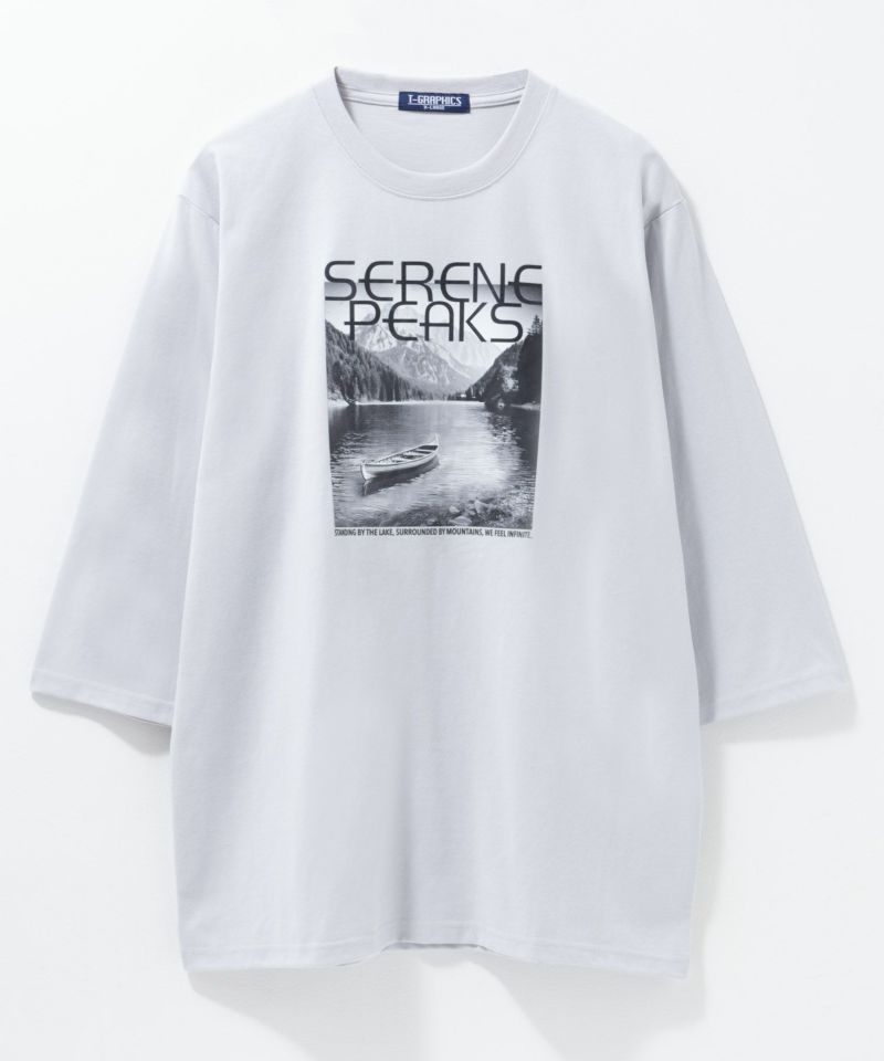 T-GRAPHICS  7分袖Tシャツ メンズ商品画像-8