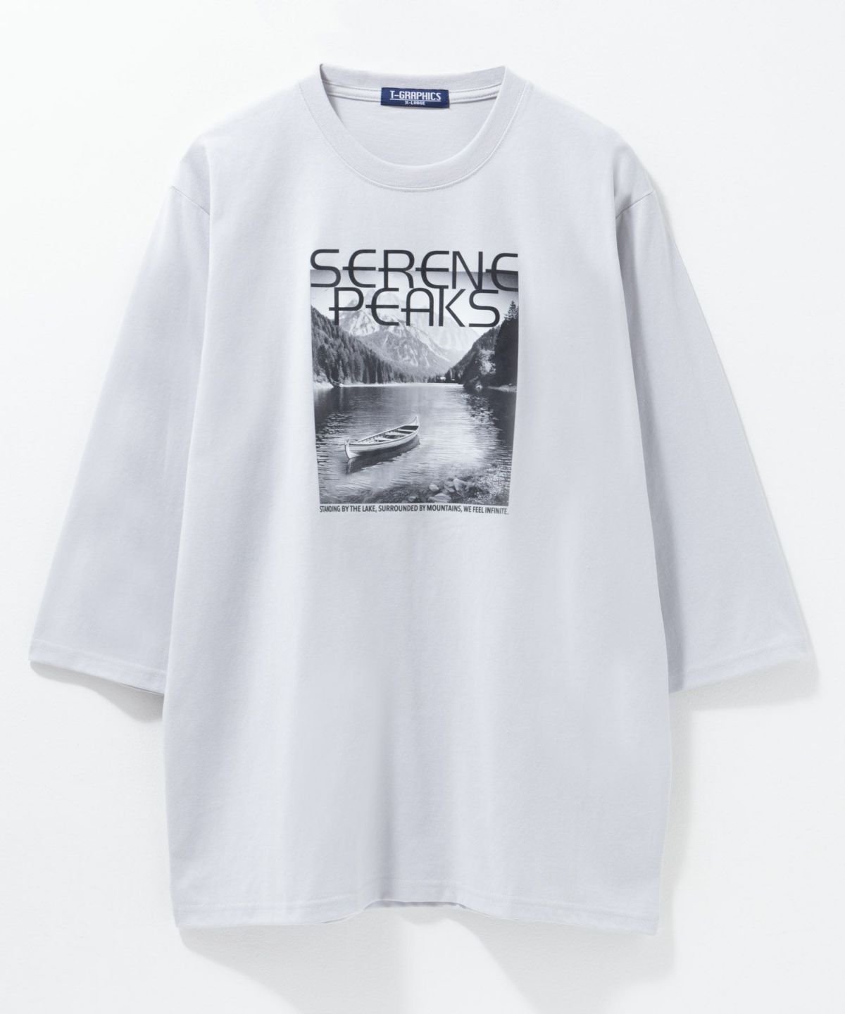 T-GRAPHICS 7分袖Tシャツ メンズ