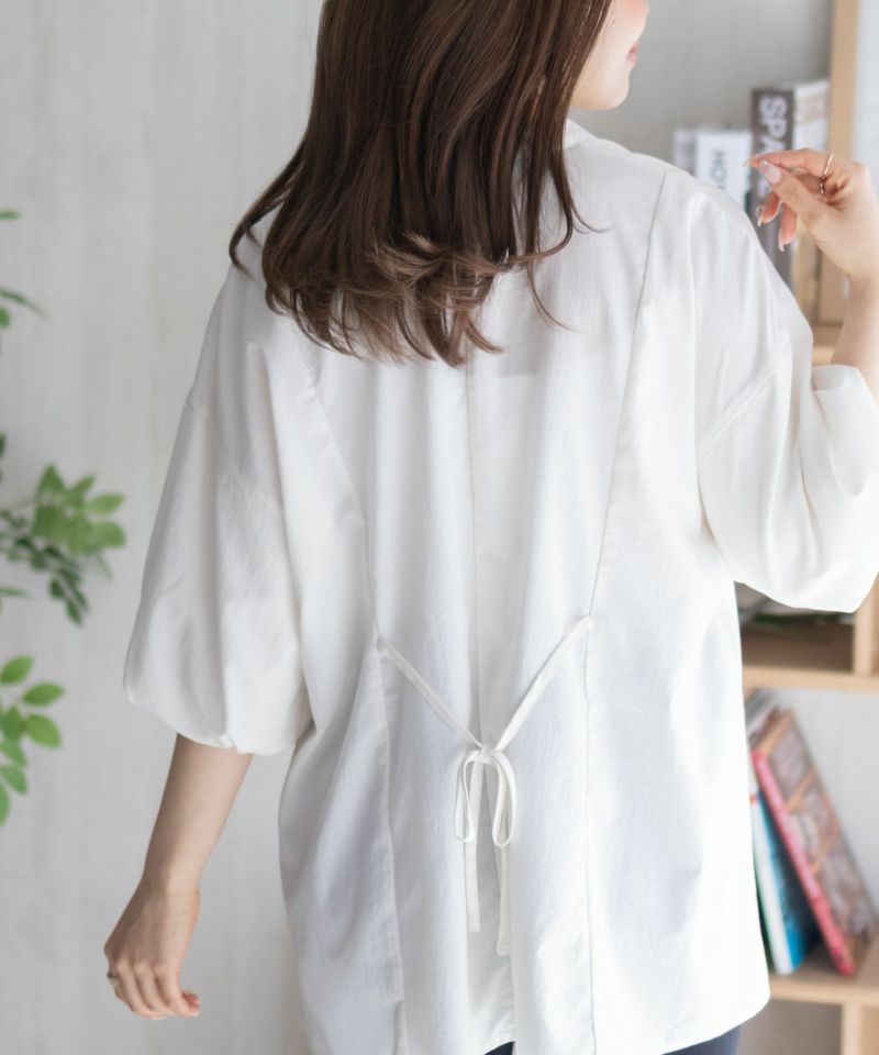 HusHusH バルーンスリーブブラウス レディース商品画像-9