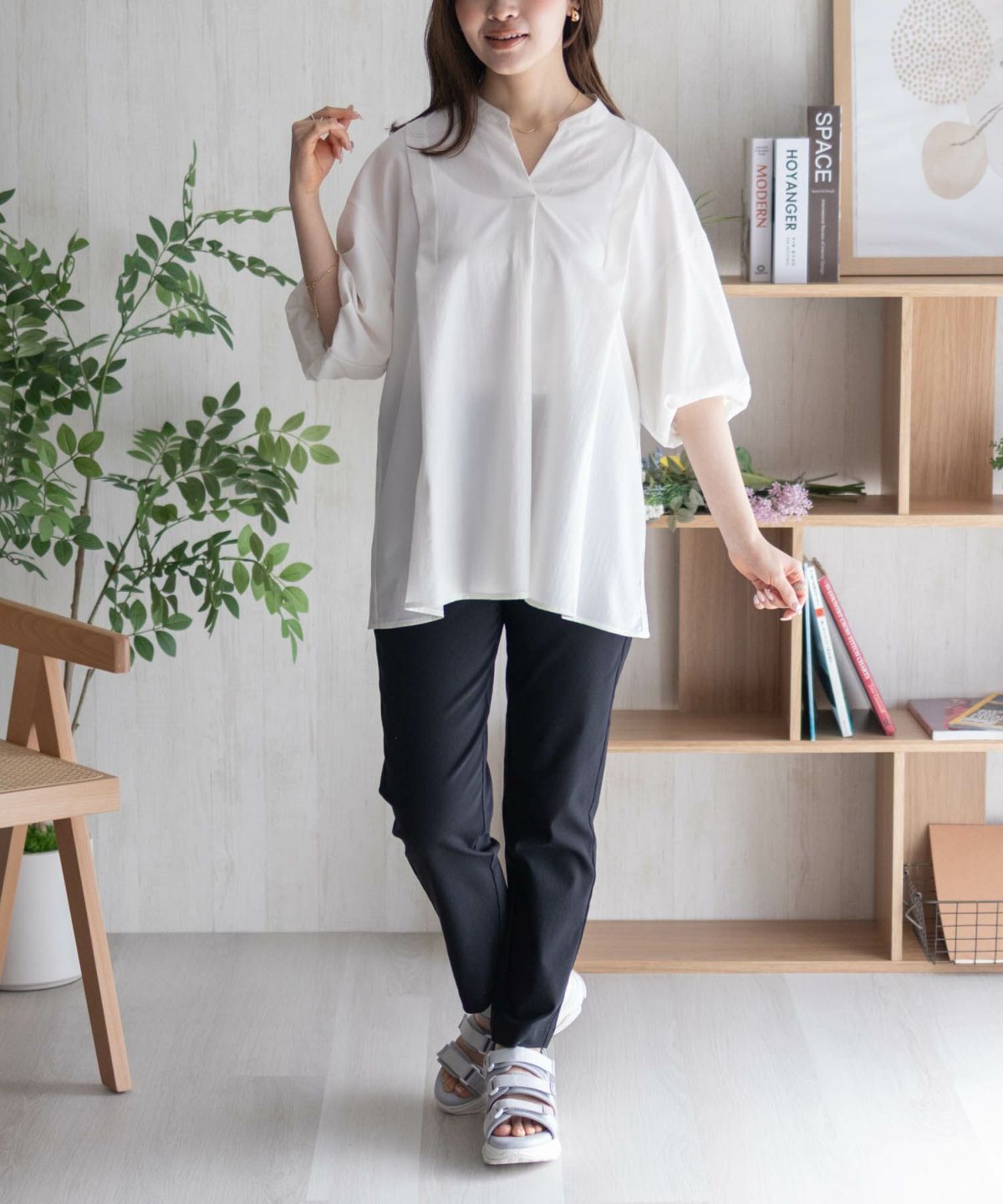 HusHusH バルーンスリーブブラウス レディース