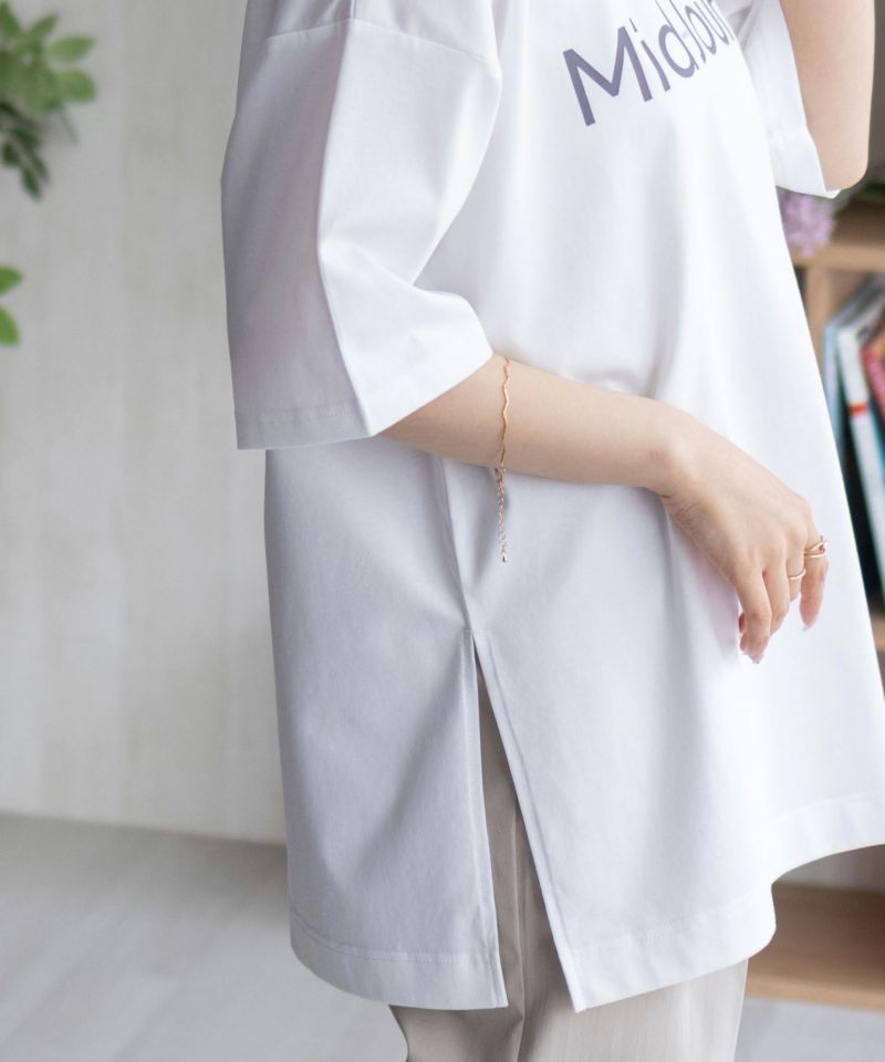 HusHusH  ロゴプリントチュニック レディース メール便 対応商品商品画像-11