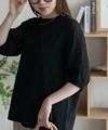HusHusH 袖異素材プルオーバー レディース ネコポス 対応商品