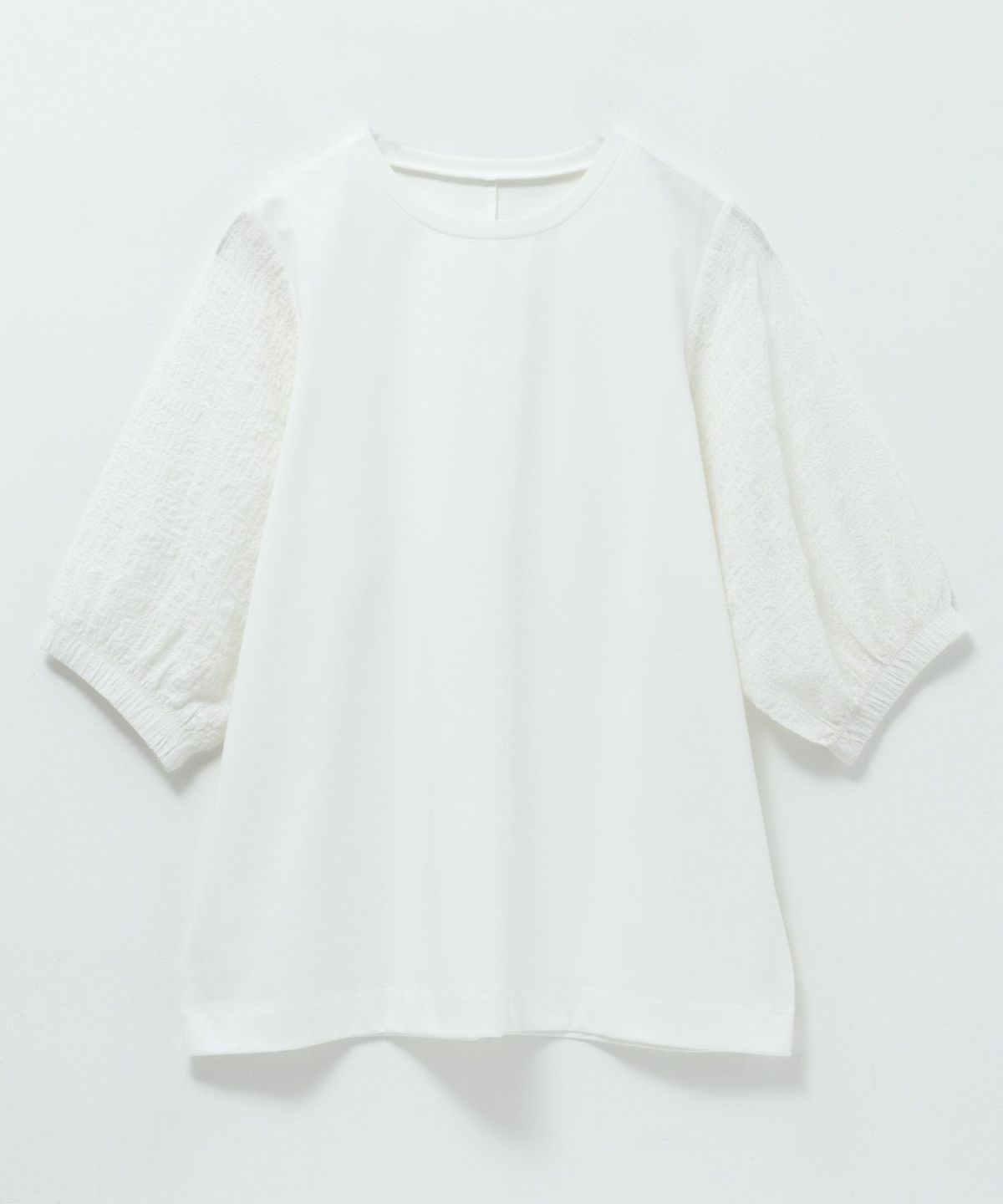 HusHusH 袖異素材プルオーバー レディース ネコポス 対応商品