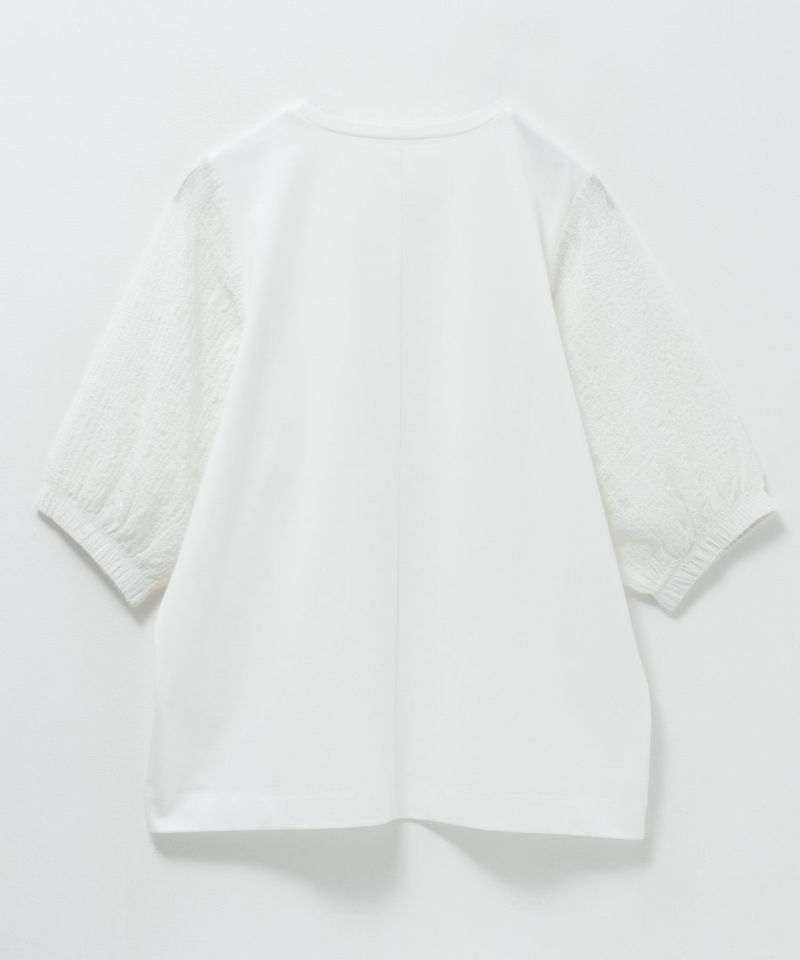 HusHusH  袖異素材プルオーバー レディース メール便 対応商品商品画像-19