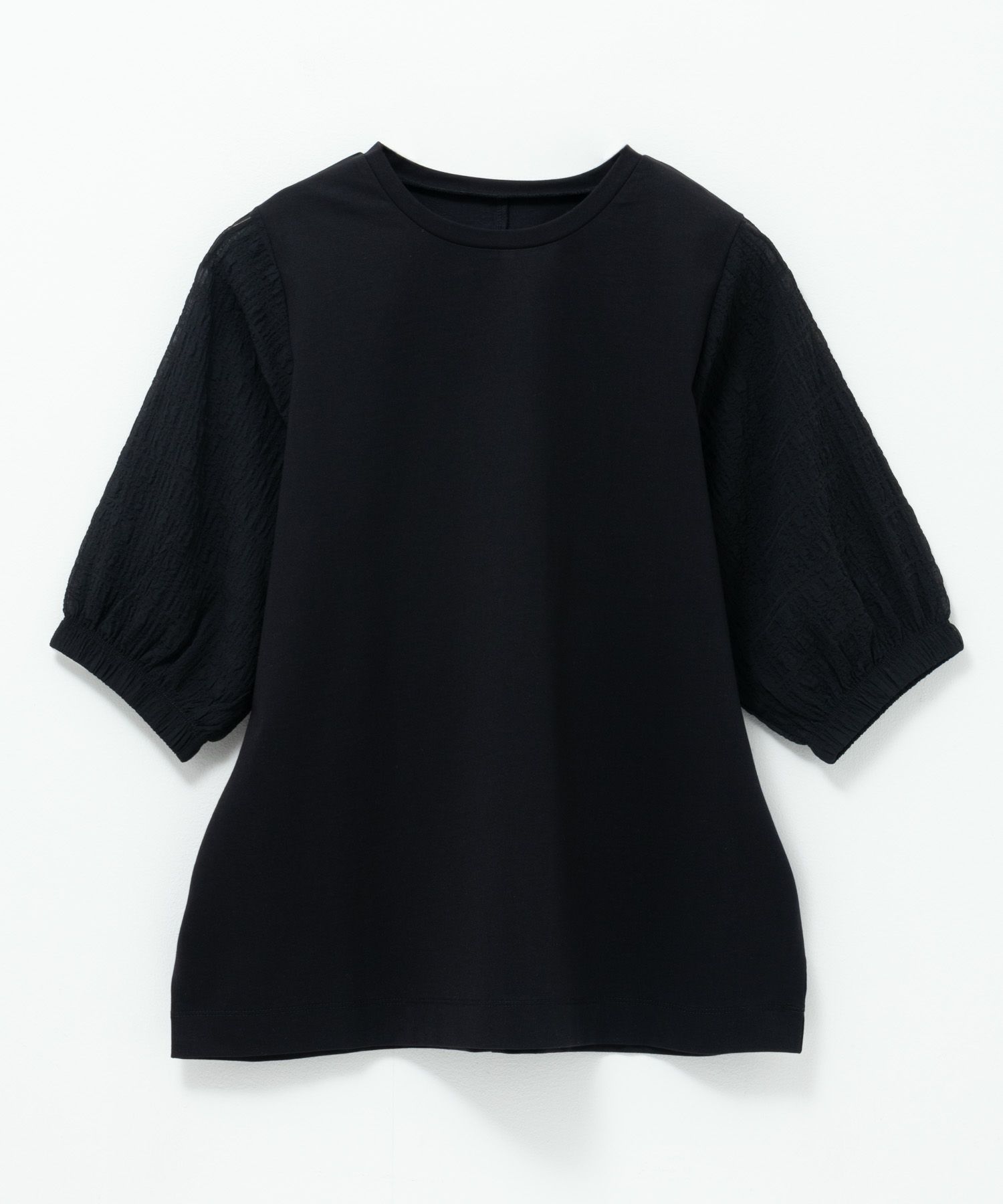 HusHusH  袖異素材プルオーバー レディース メール便 対応商品商品画像-20