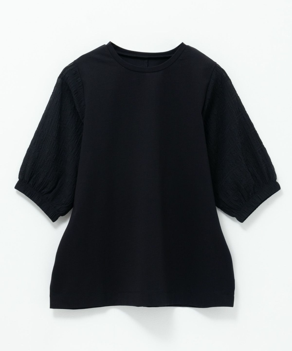 HusHusH 袖異素材プルオーバー レディース ネコポス 対応商品