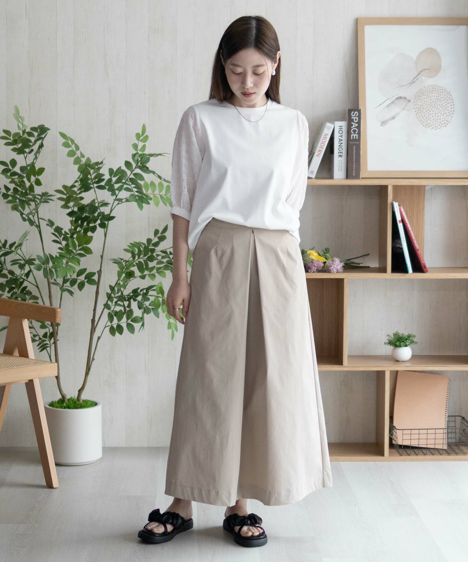 HusHusH  袖異素材プルオーバー レディース メール便 対応商品商品画像-25