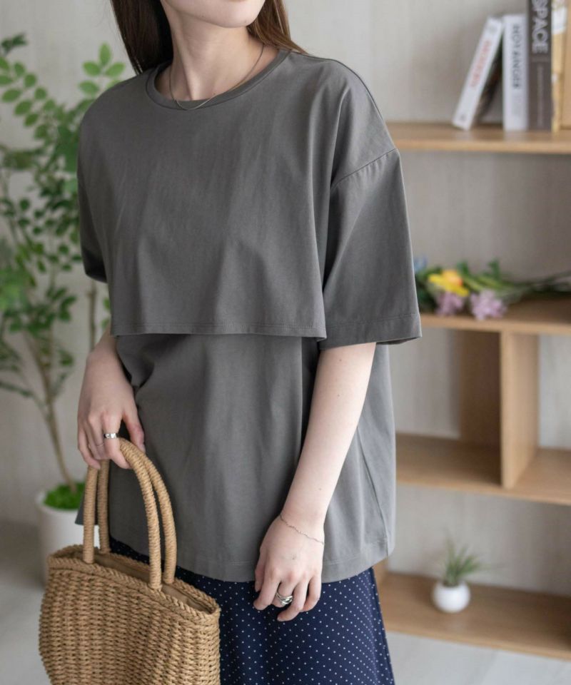 HusHusH  レイヤードフリルプルオーバー レディース メール便 対応商品商品画像-1