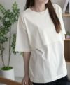 HusHusH レイヤードフリルプルオーバー レディース ネコポス 対応商品