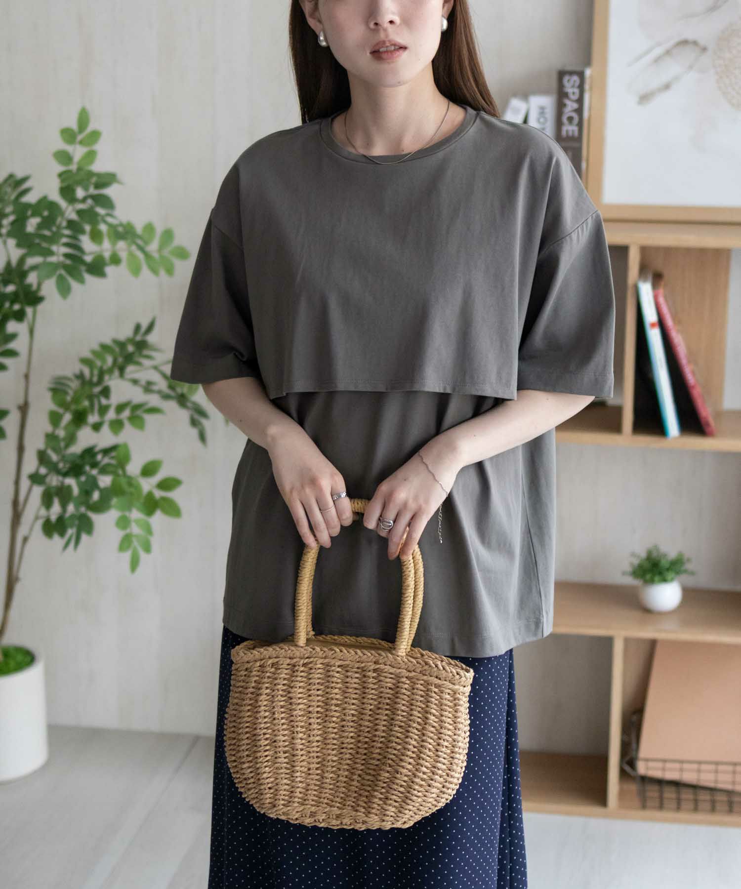 HusHusH  レイヤードフリルプルオーバー レディース メール便 対応商品商品サムネイル-5