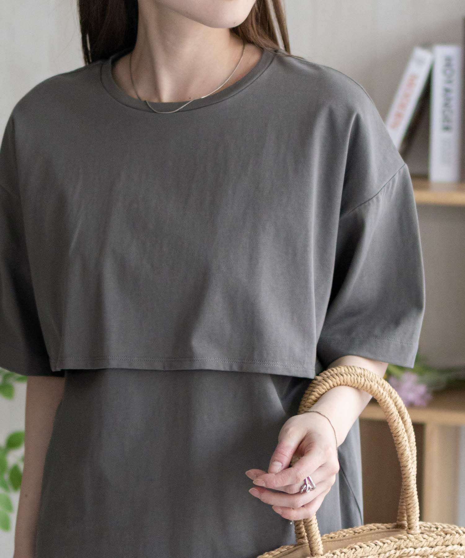 HusHusH  レイヤードフリルプルオーバー レディース メール便 対応商品商品サムネイル-6