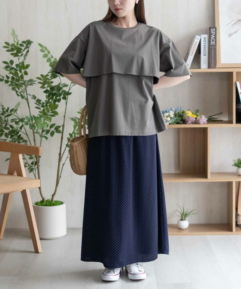 HusHusH レイヤードフリルプルオーバー レディース メール便 対応商品商品画像-9