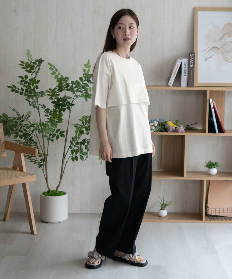 HusHusH  レイヤードフリルプルオーバー レディース メール便 対応商品商品画像-27