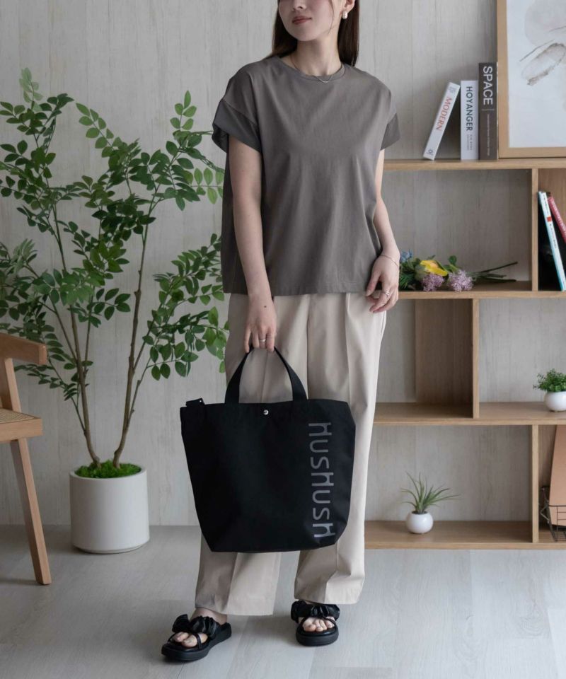 HusHusH 袖切替プルオーバー レディース メール便 対応商品商品画像-10