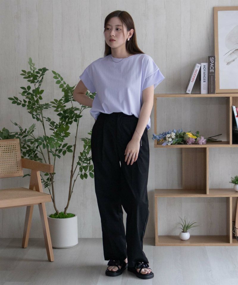 HusHusH  袖切替プルオーバー レディース メール便 対応商品商品画像-38