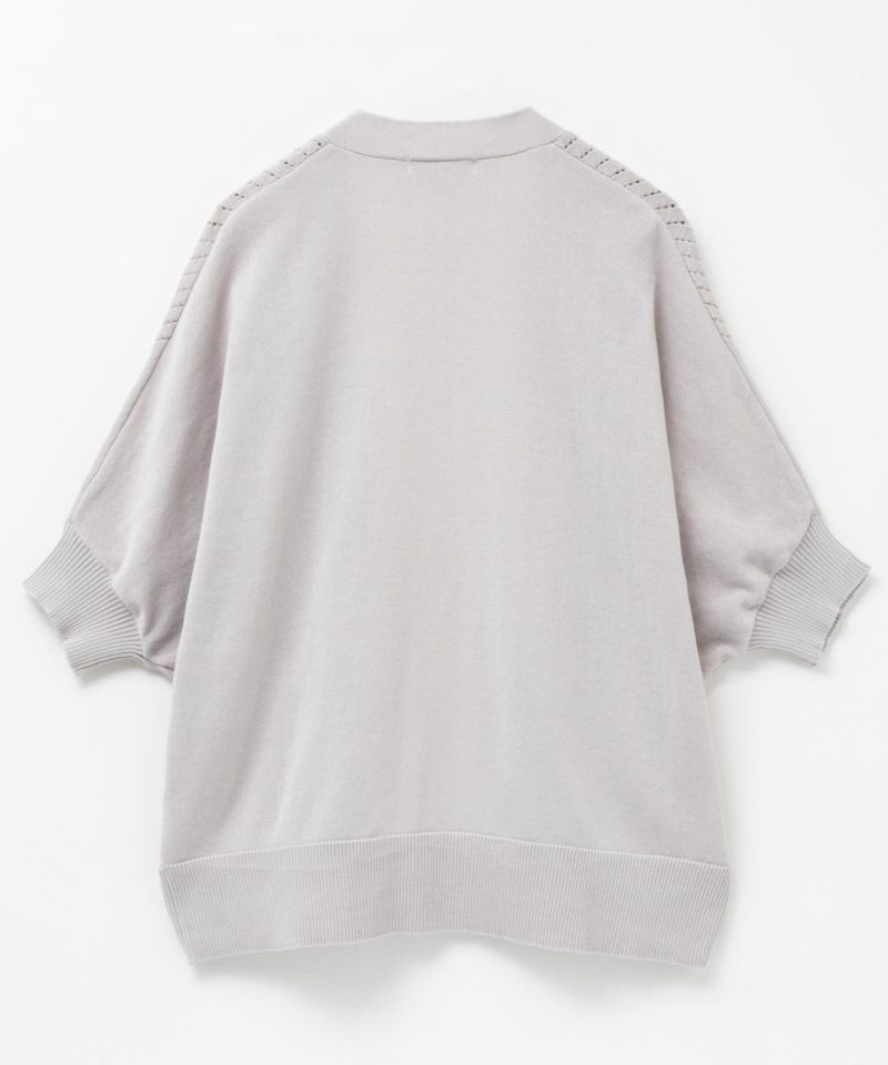 HusHusH 透かし編みドルマンカーディガン レディース商品画像-22