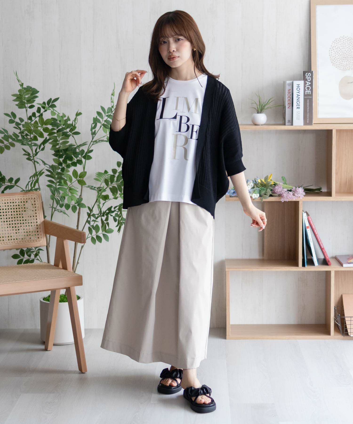 HusHusH  透かし編みドルマンカーディガン レディース商品画像-29