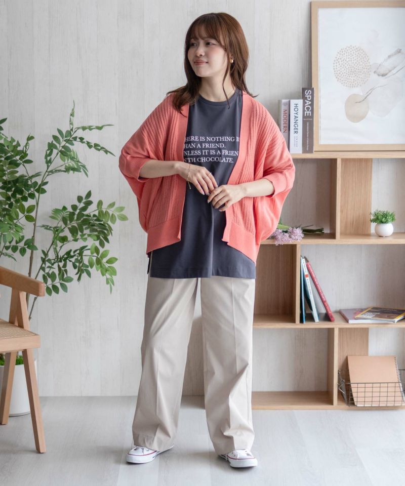 HusHusH  透かし編みドルマンカーディガン レディース商品画像-30
