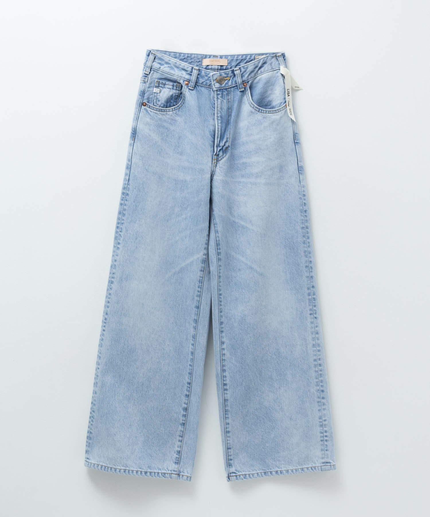 [期間限定価格]SOMETHING  LISA ヴィンテージワイドデニムパンツ レディース商品画像-10