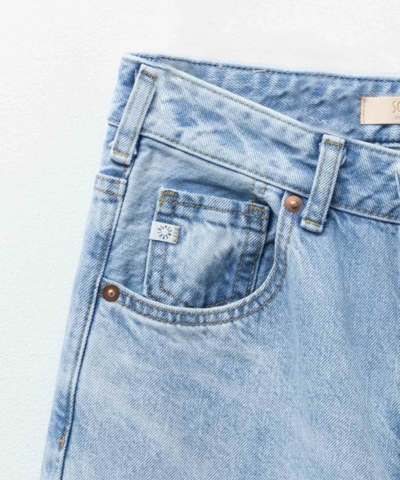 [期間限定価格]SOMETHING  LISA ヴィンテージワイドデニムパンツ レディース商品画像-12