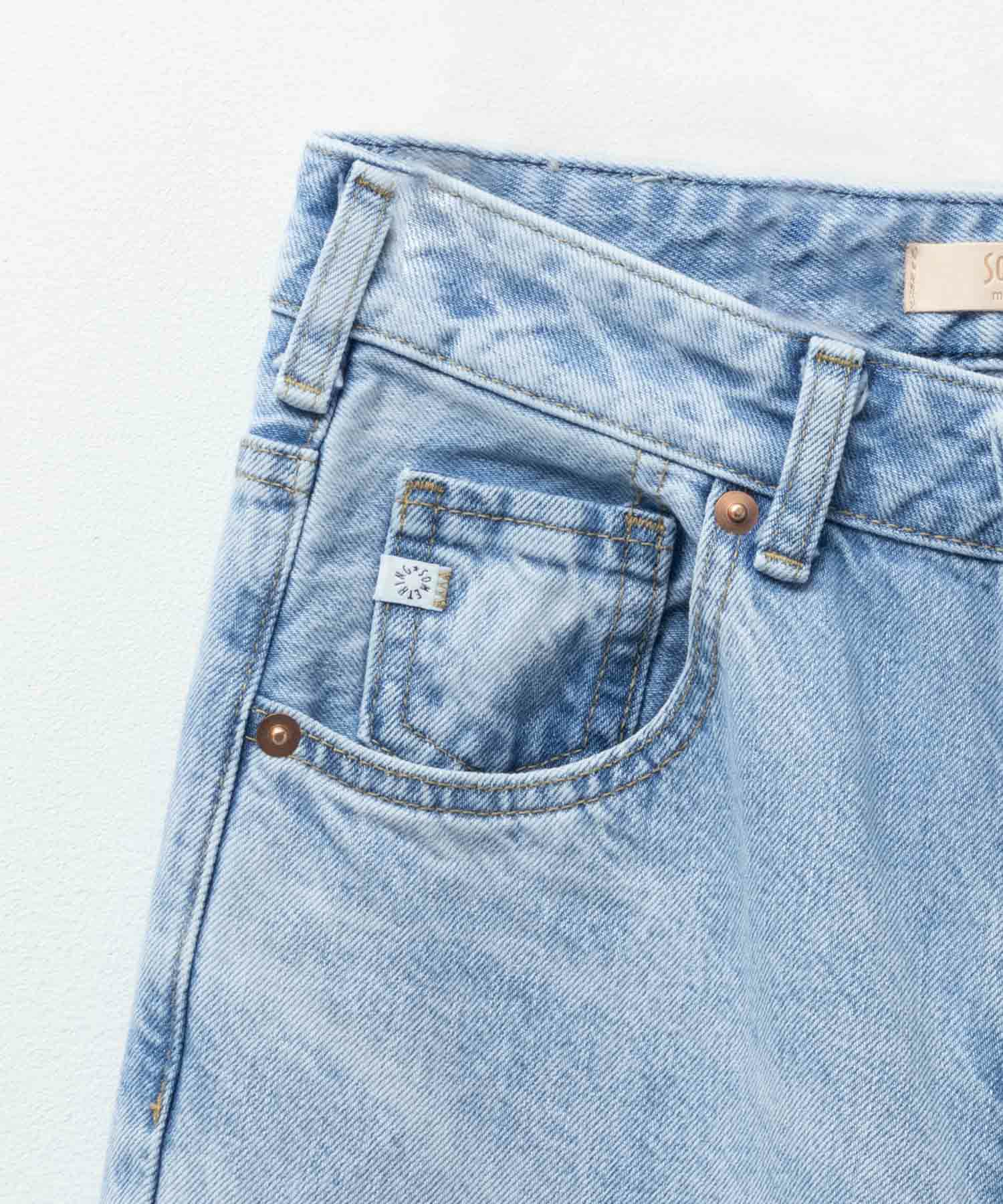 [期間限定価格]SOMETHING  LISA ヴィンテージワイドデニムパンツ レディース商品画像-12