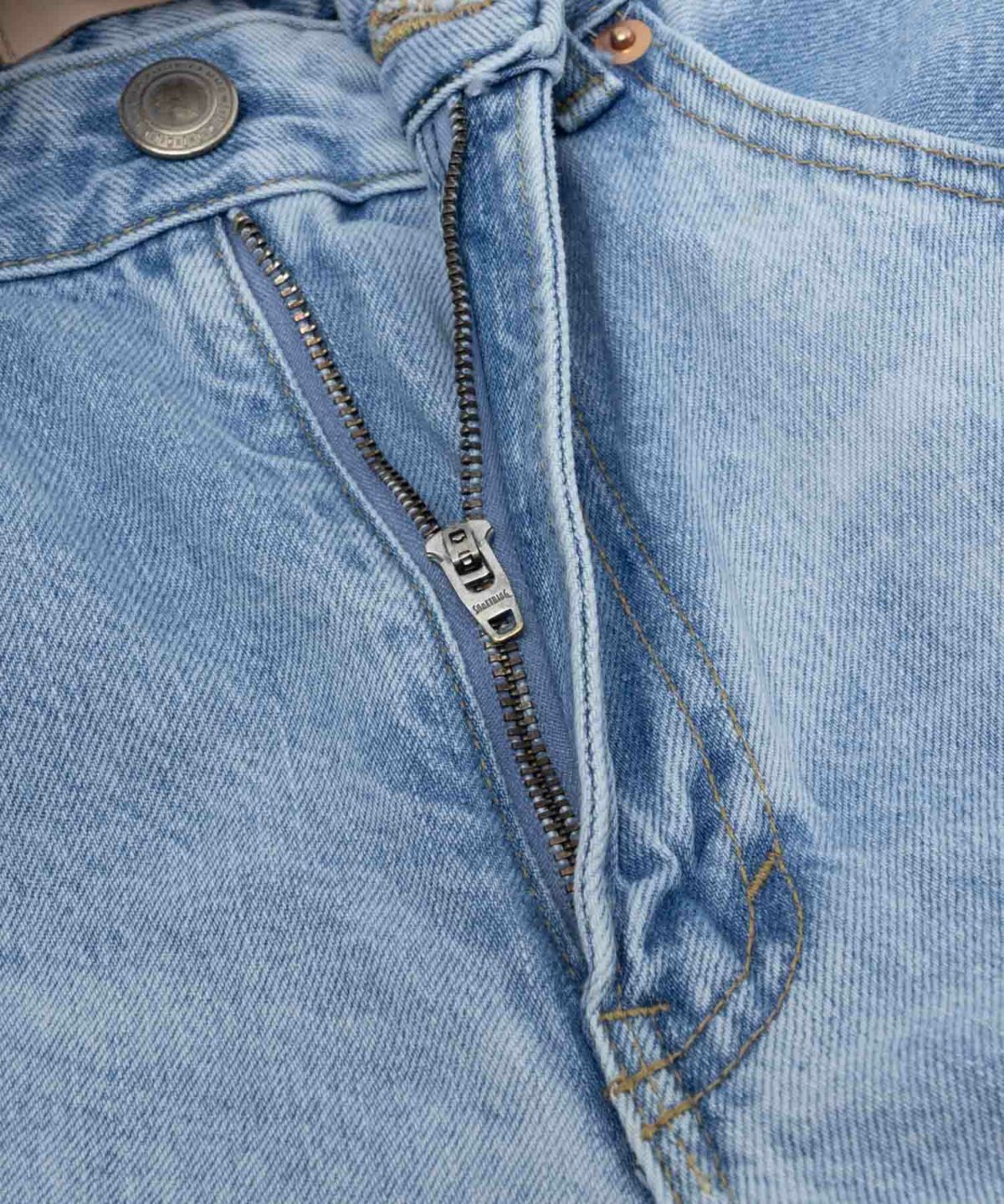 SOMETHING LISA ヴィンテージワイドデニムパンツ レディース