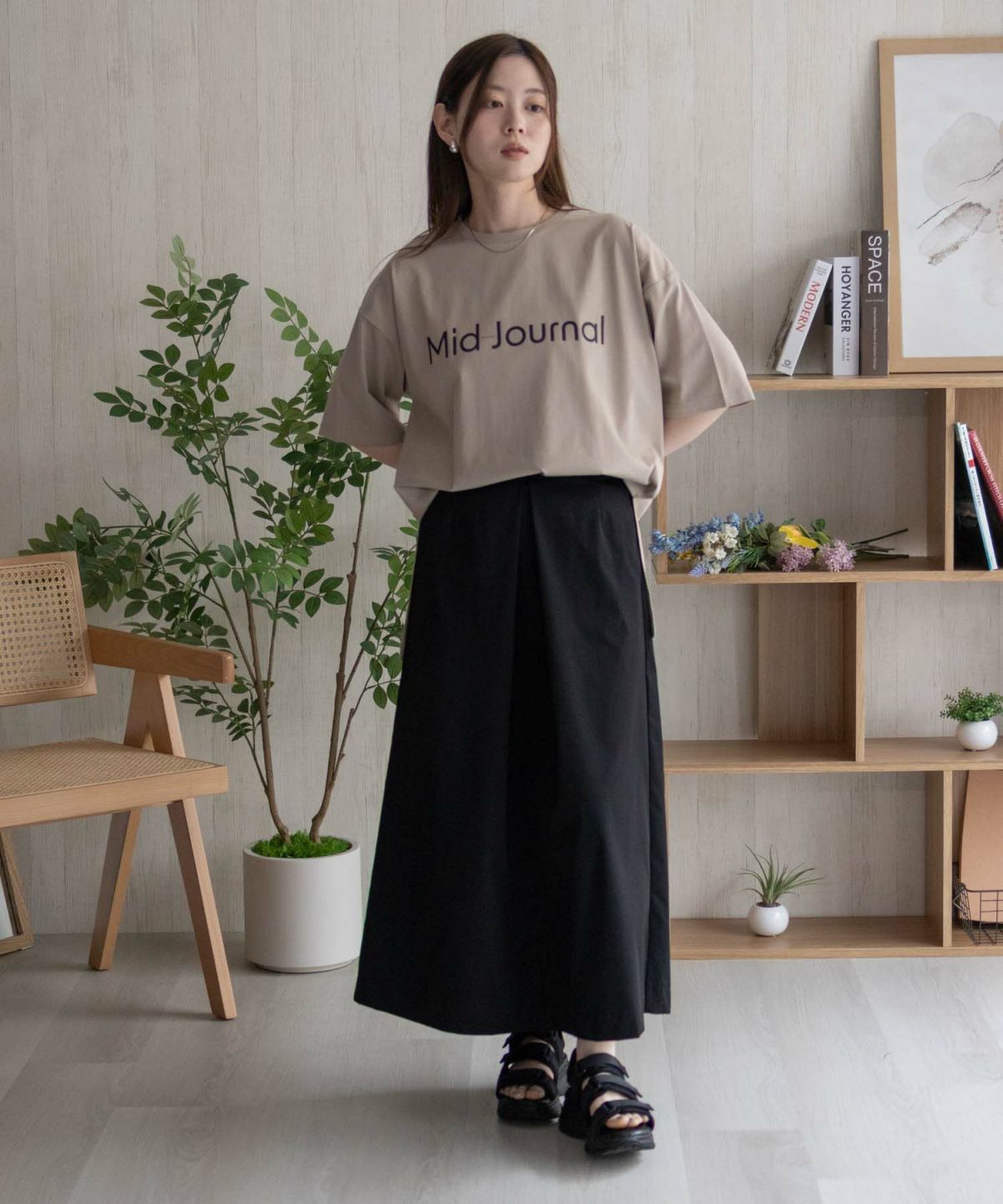 HusHusH Aラインスカート レディース