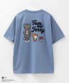 Tom and Jerry バックサガラ刺繍Tシャツ メンズ ネコポス 対応商品