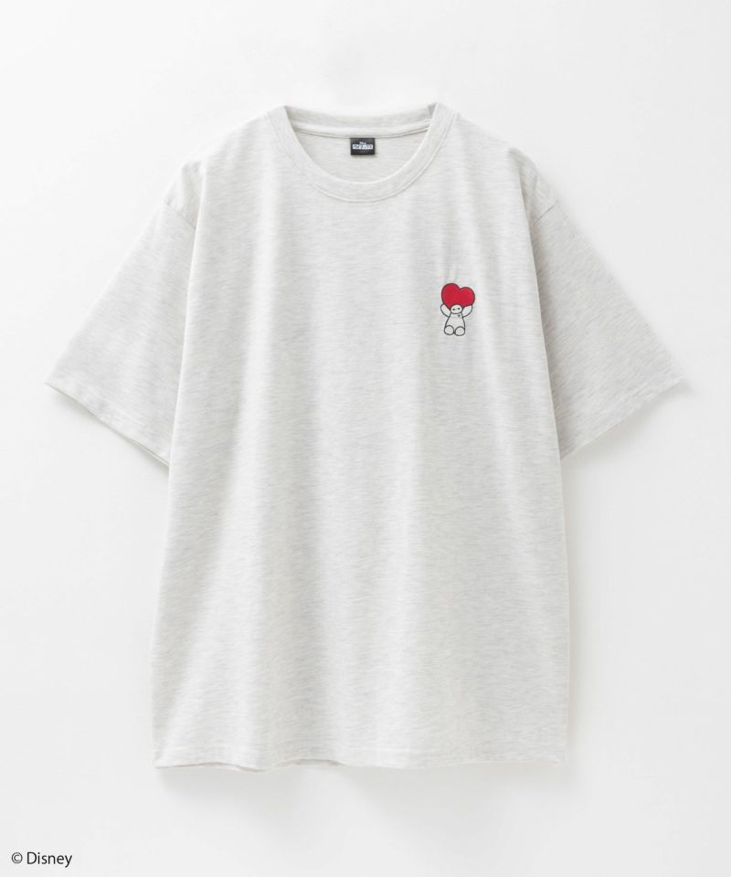 Disney ベイマックス / サガラ刺繍Tシャツ メンズ ネコポス 対応商品商品画像-1