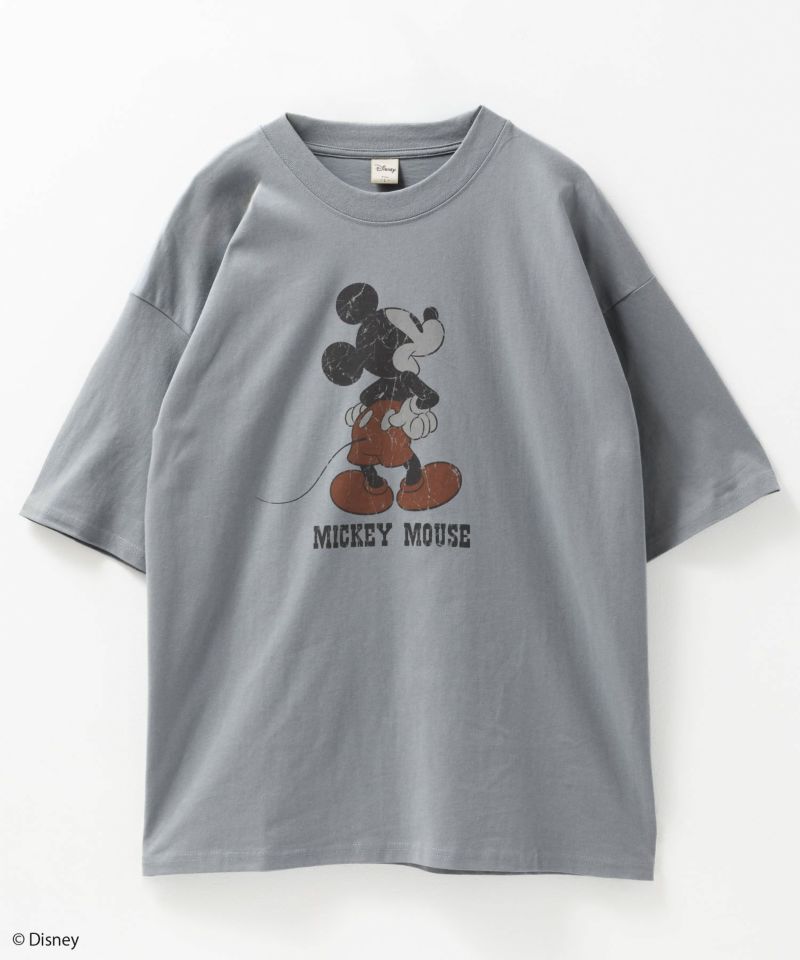 [期間限定価格]Disney ミッキーマウス / プリントTシャツ メンズ メール便 対応商品商品画像-1