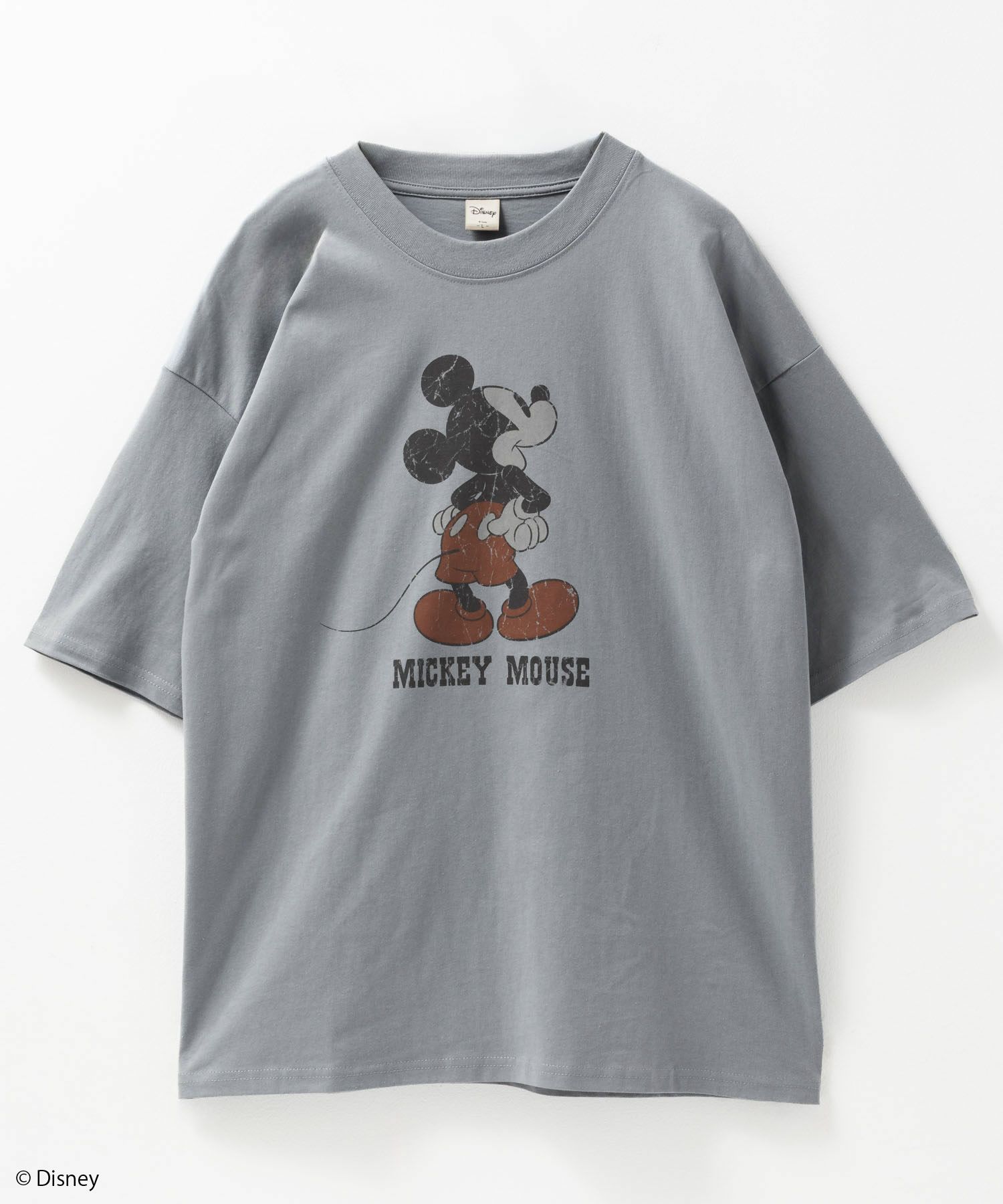 [期間限定価格]Disney ミッキーマウス / プリントTシャツ メンズ メール便 対応商品商品画像-1