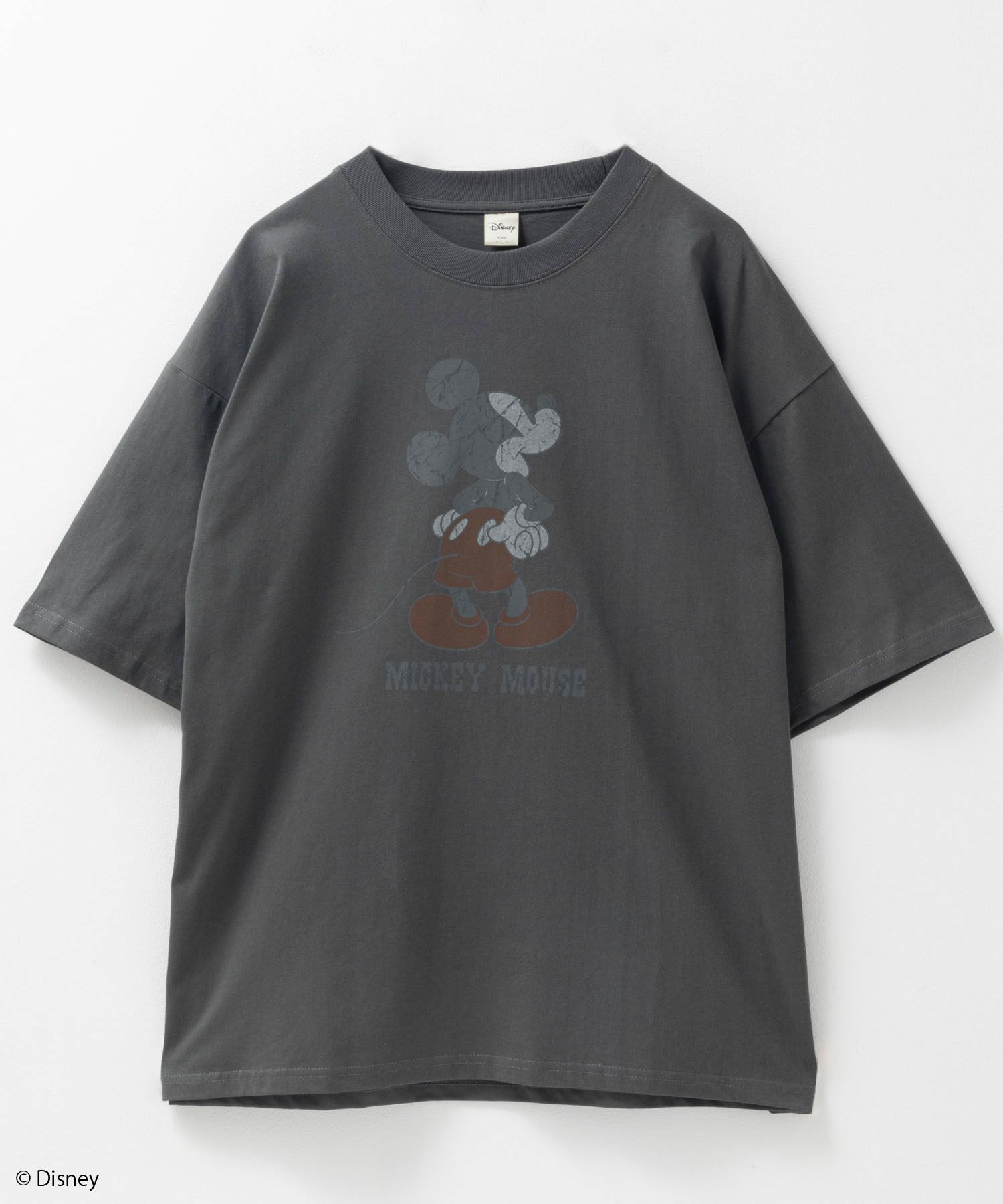 Disney ミッキーマウス / プリントTシャツ メンズ メール便 対応商品商品サムネイル-5