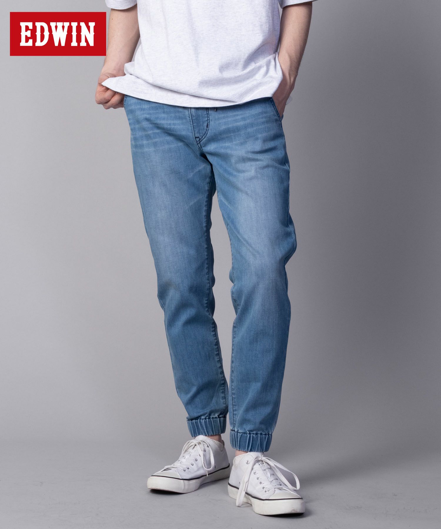 EDWIN ジョガーパンツ メンズ