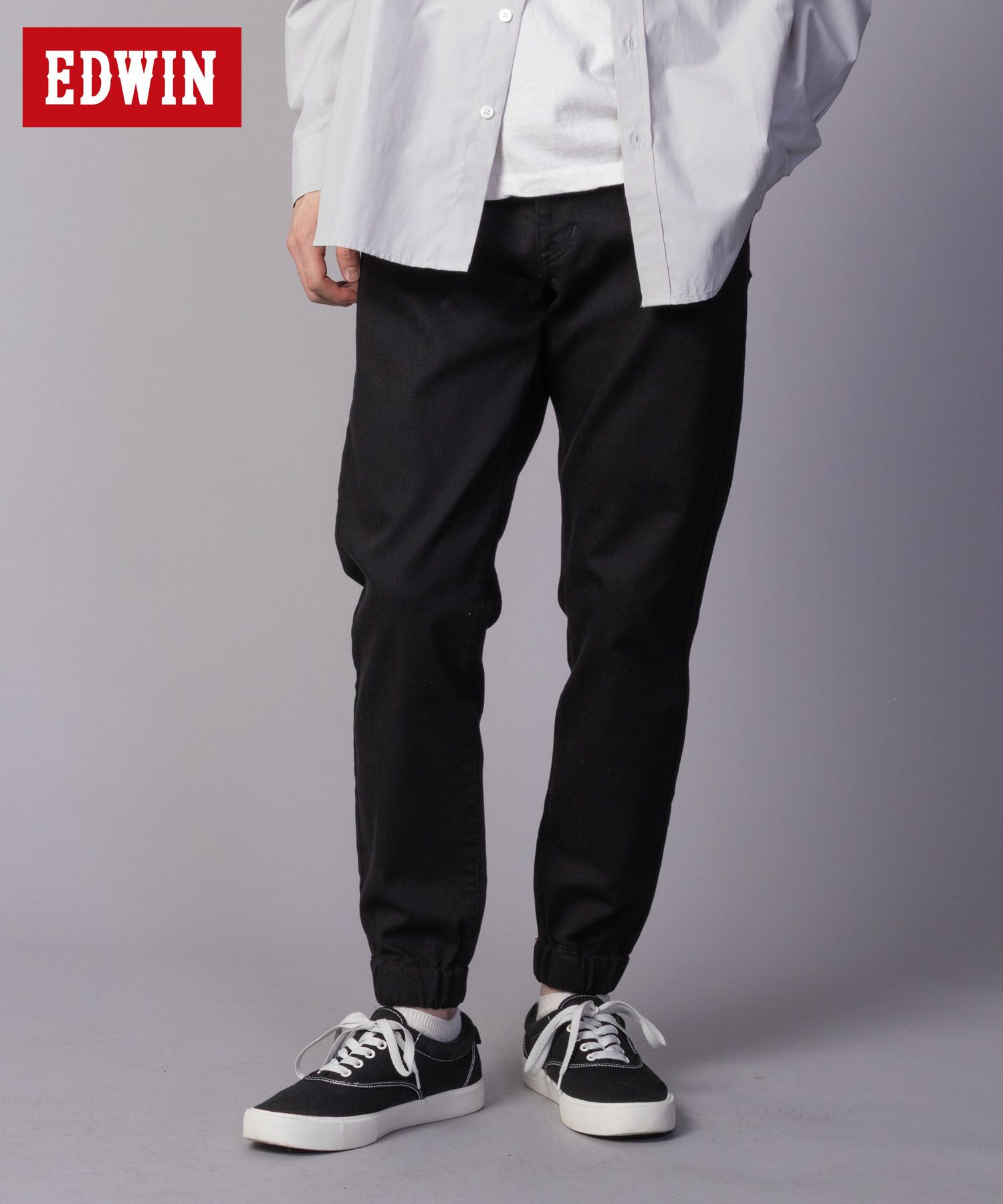 EDWIN ジョガーパンツ メンズ