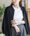 Howdy Marie インドファブリック 7分袖シャーリングチュニック レディース