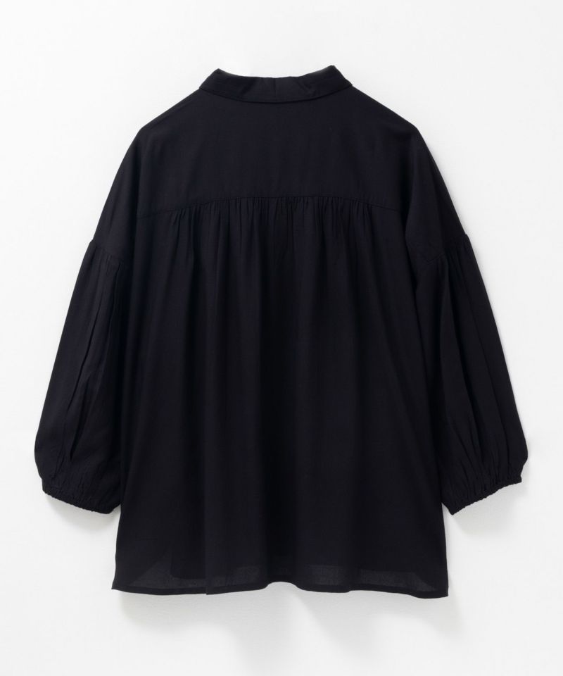 Howdy Marie インドファブリック 7分袖シャーリングチュニック レディース商品画像-28