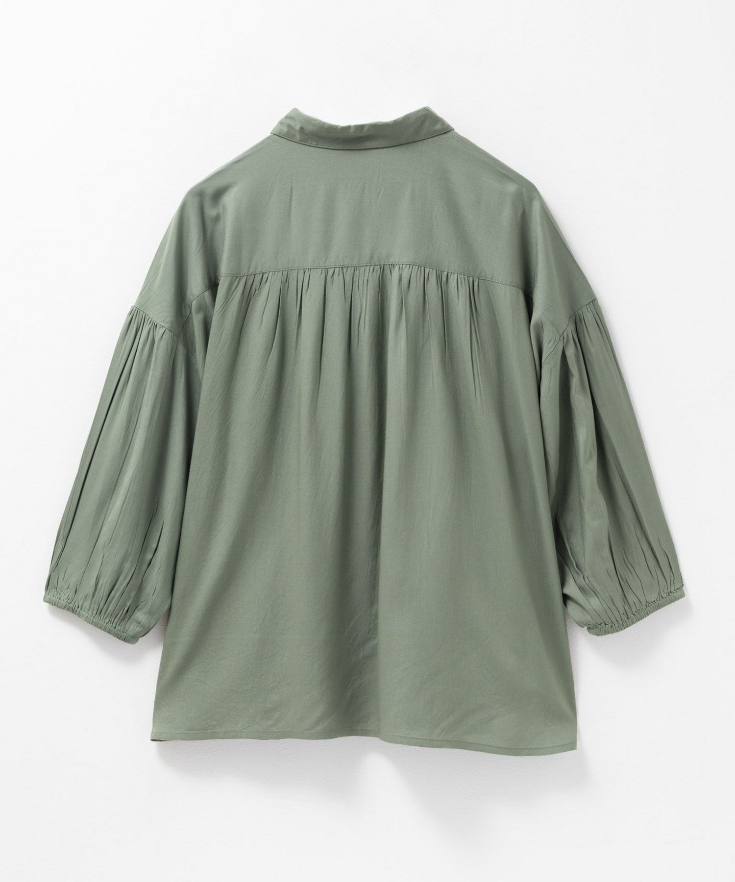 Howdy Marie  インドファブリック 7分袖シャーリングチュニック レディース商品サムネイル-30