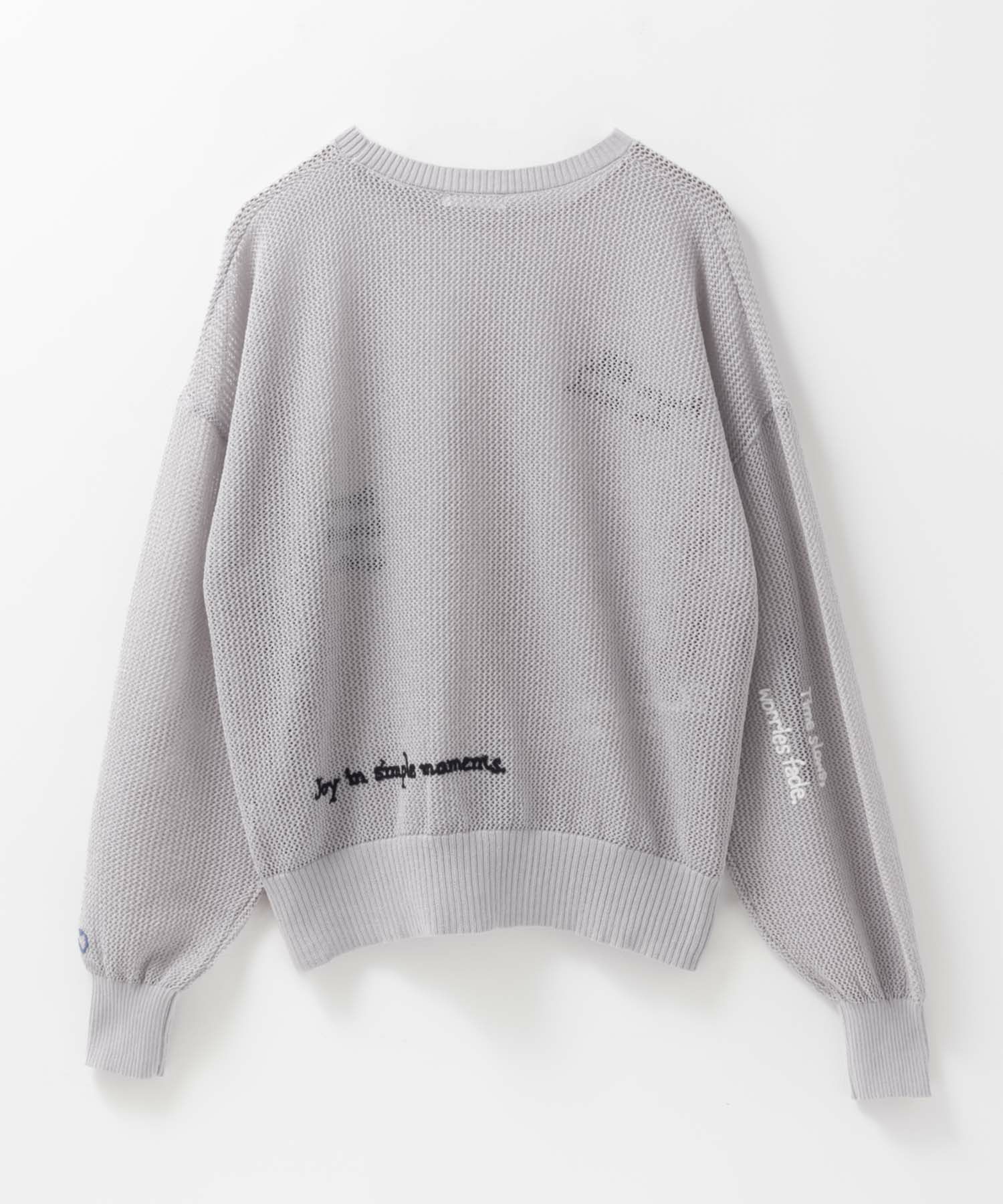 nAvy ランダム刺繍プルオーバー レディース