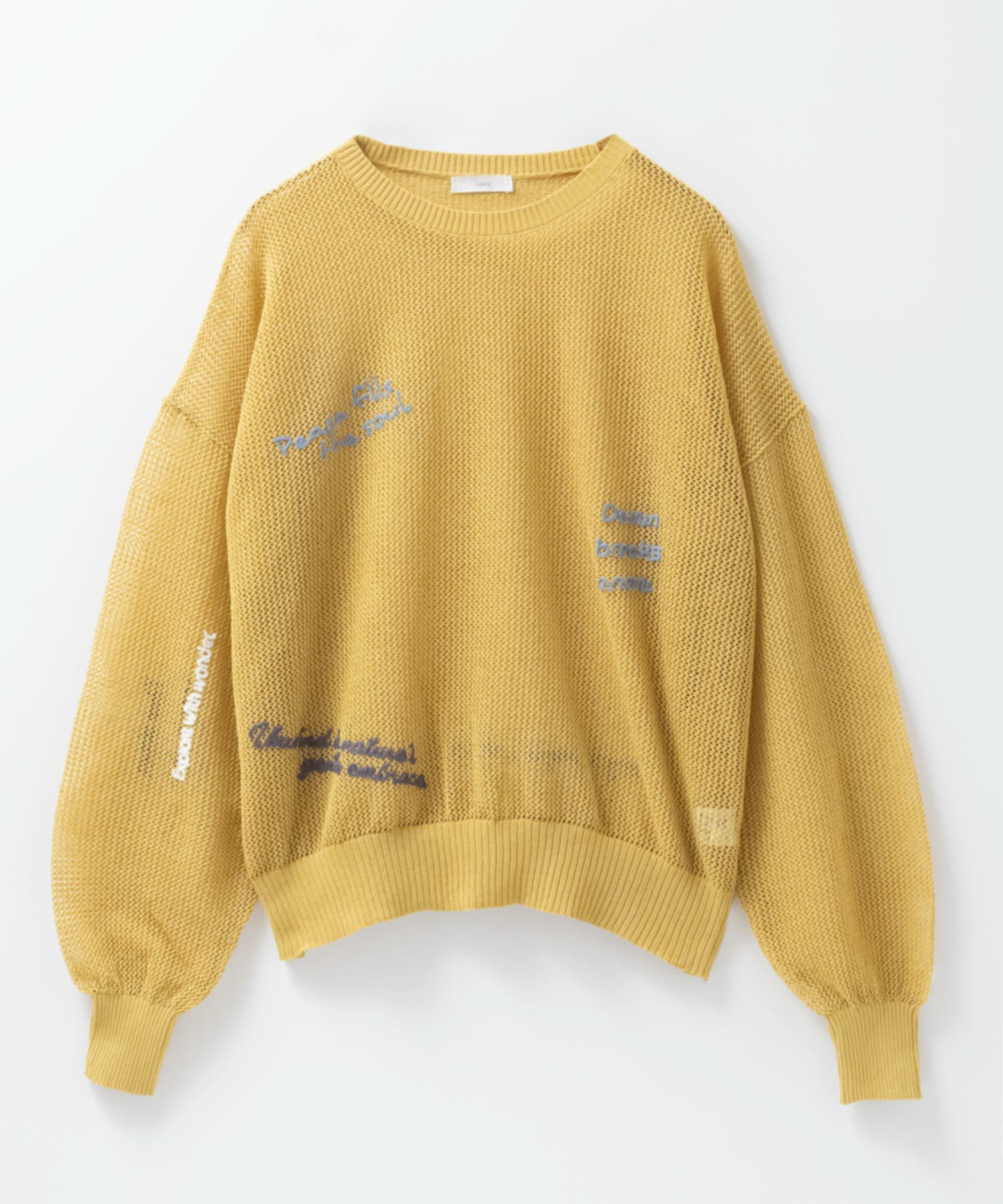 nAvy ランダム刺繍プルオーバー レディース