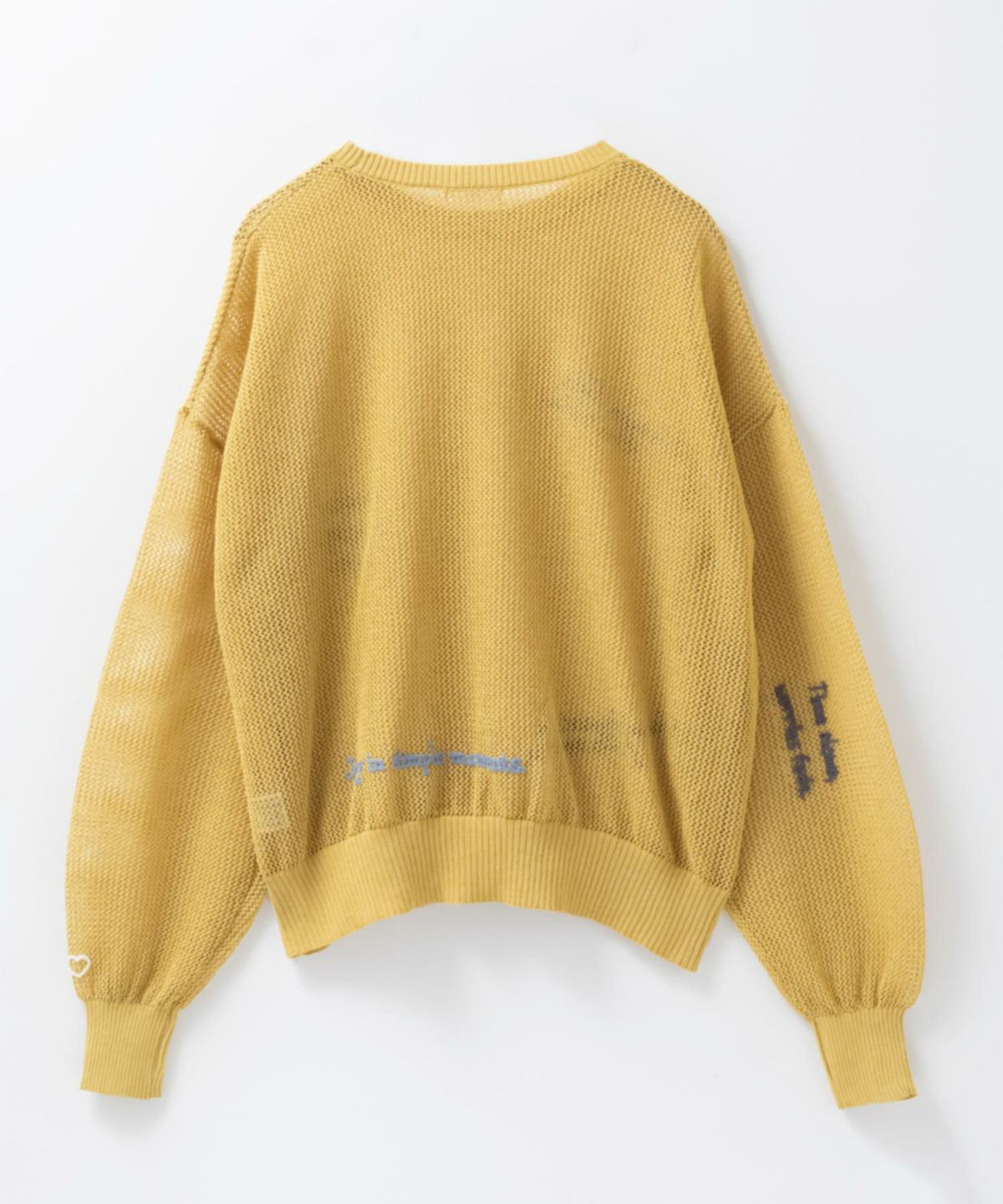 nAvy ランダム刺繍プルオーバー レディース