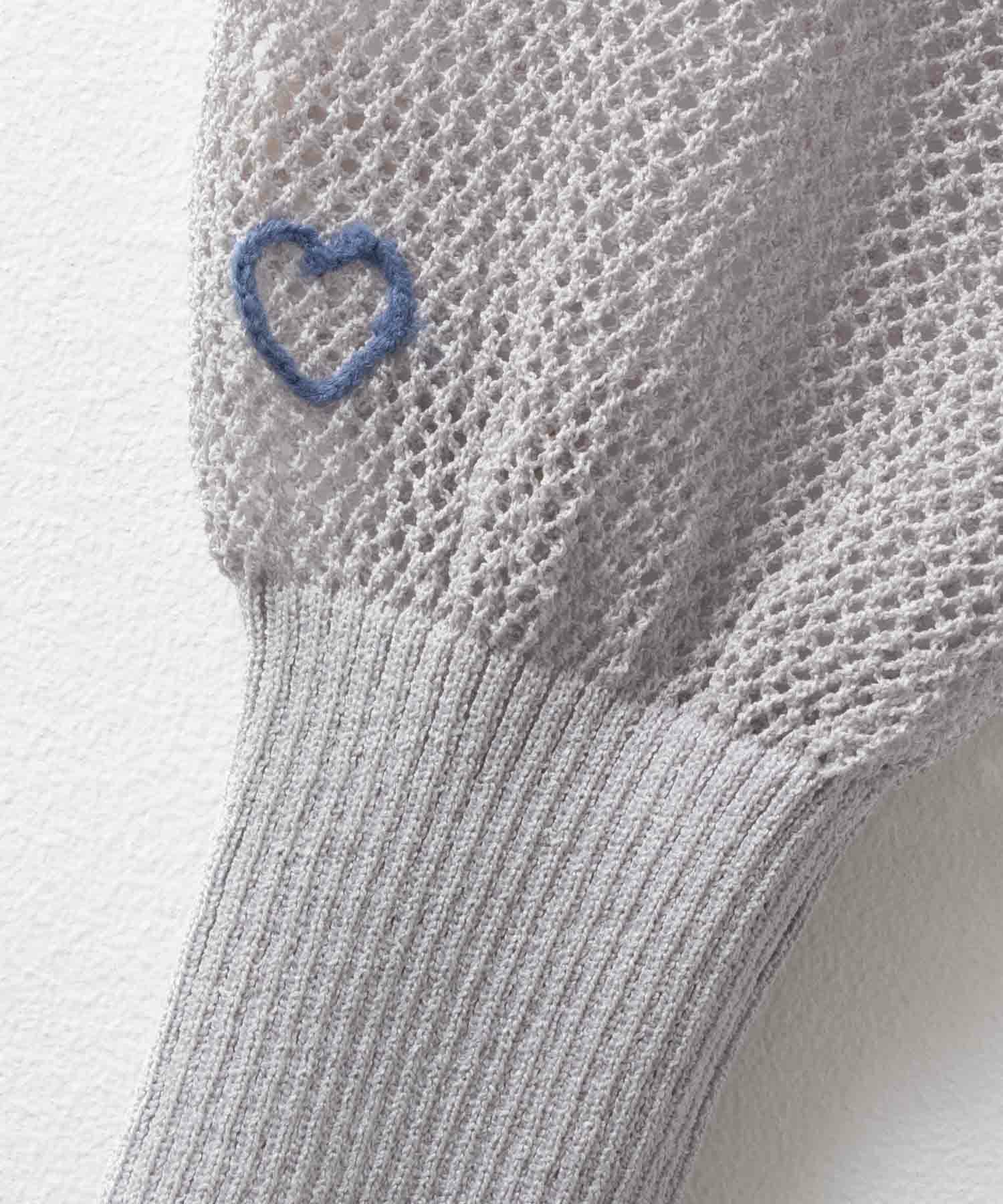 nAvy ランダム刺繍プルオーバー レディース