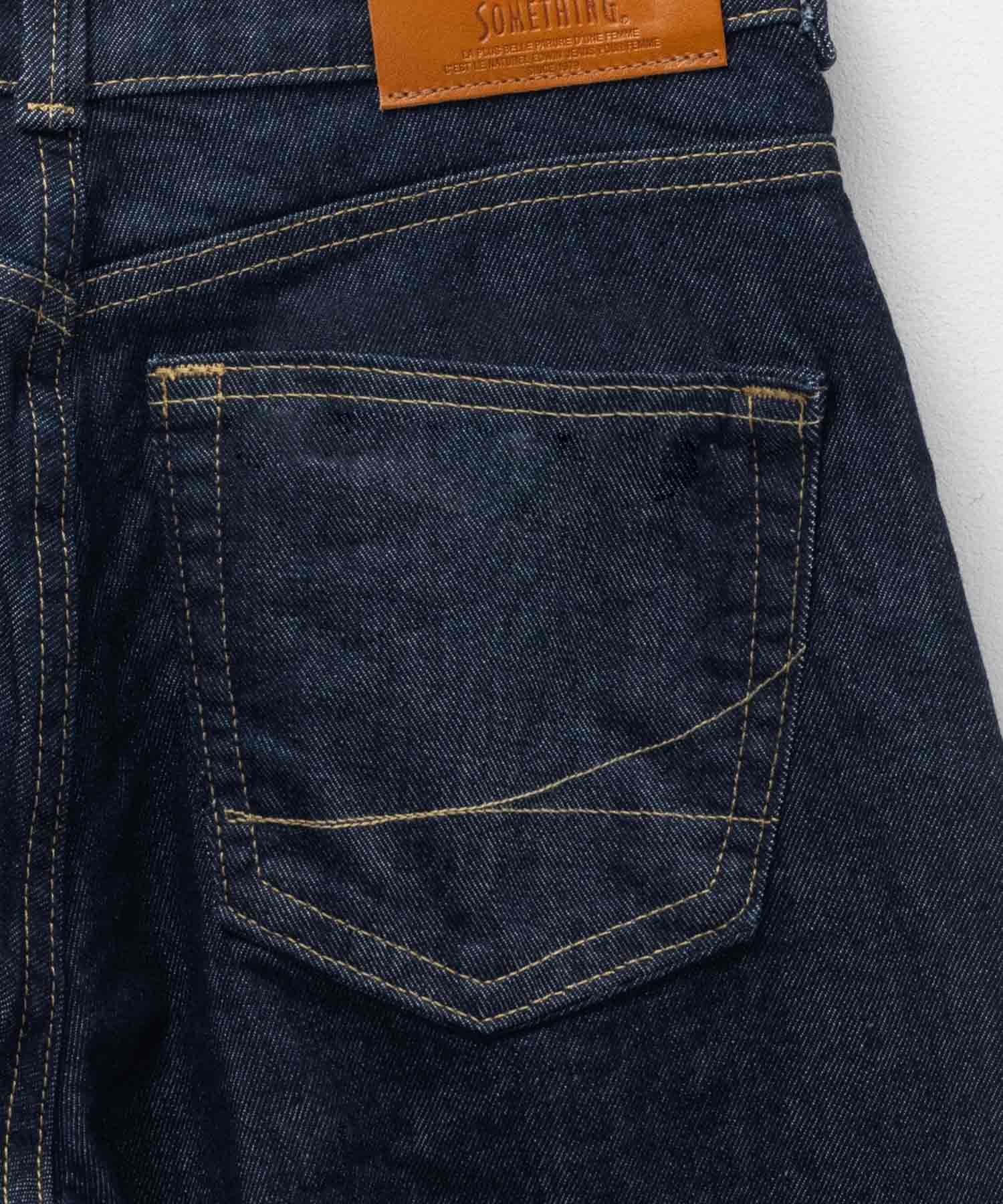 SOMETHING  HANA タックカーブデニムパンツ レディース商品画像-13