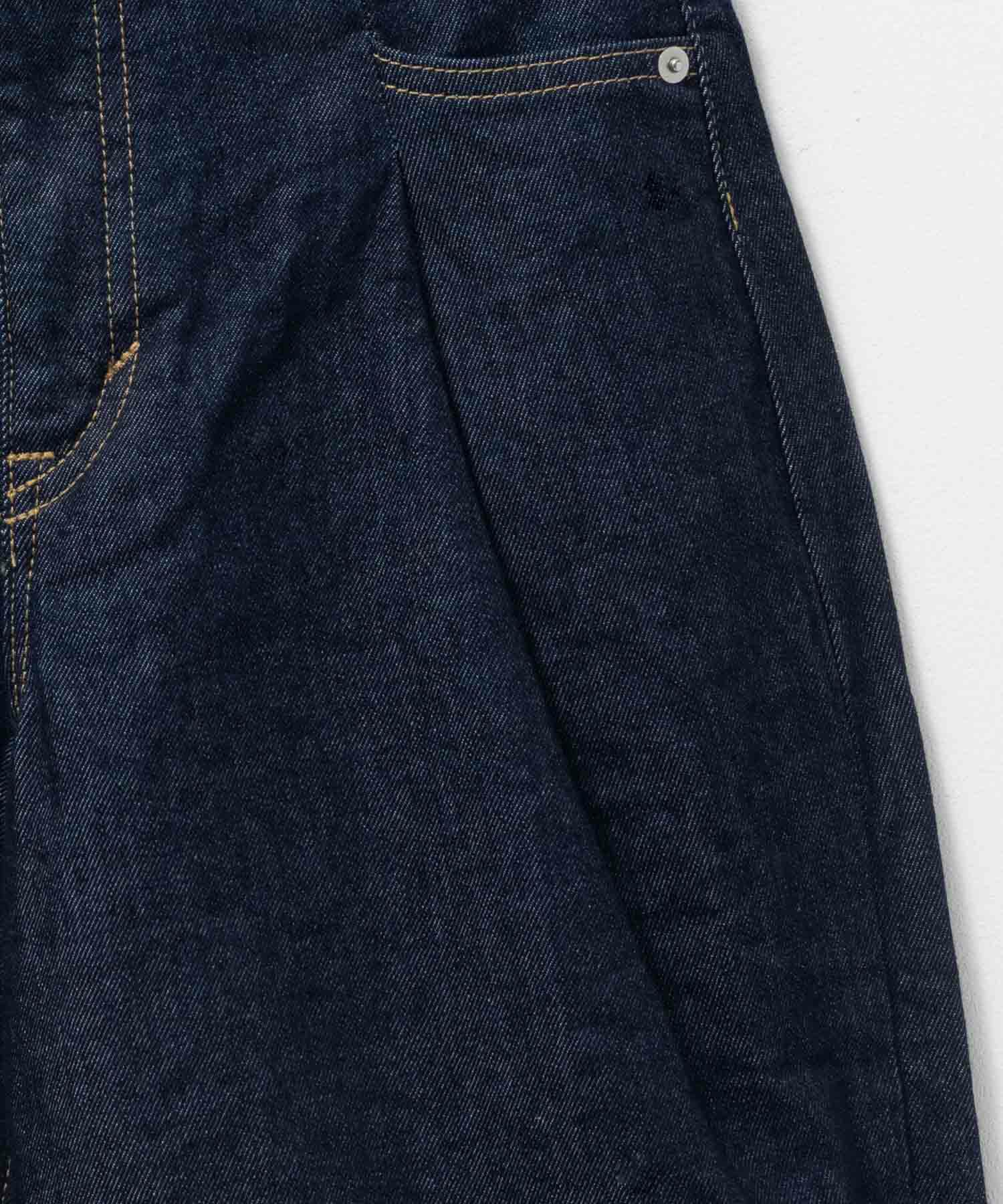 SOMETHING  HANA タックカーブデニムパンツ レディース商品画像-15