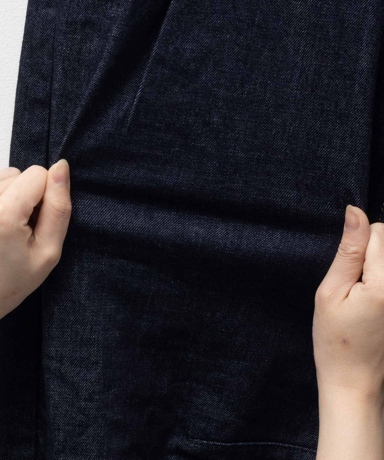 SOMETHING  HANA タックカーブデニムパンツ レディース商品画像-19