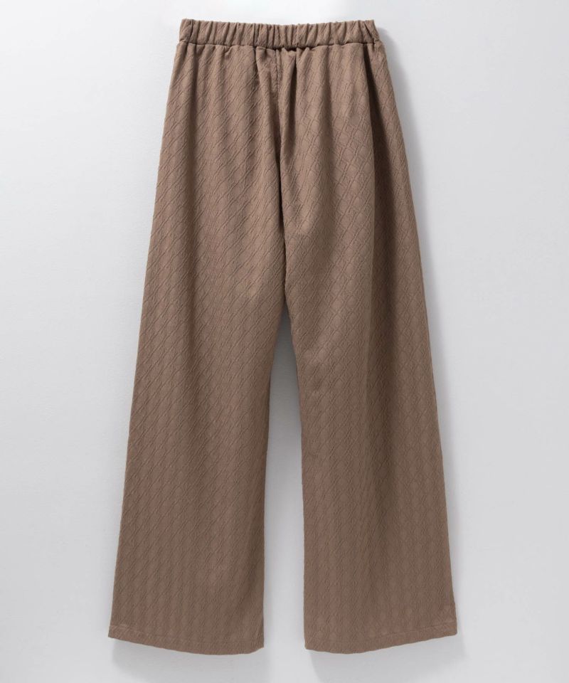 Howdy Marie ジャガードセミワイドパンツ レディース商品画像-14