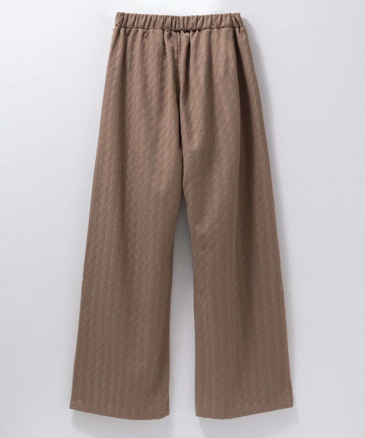 Howdy Marie ジャガードセミワイドパンツ レディース