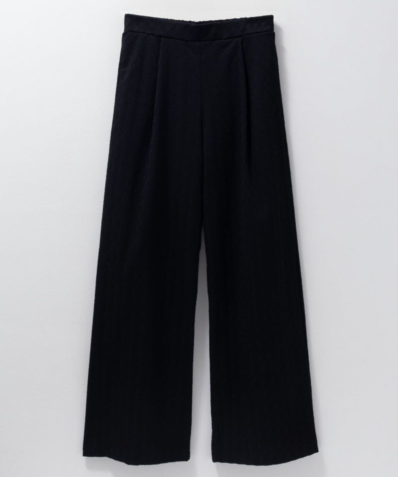 Howdy Marie ジャガードセミワイドパンツ レディース商品画像-15