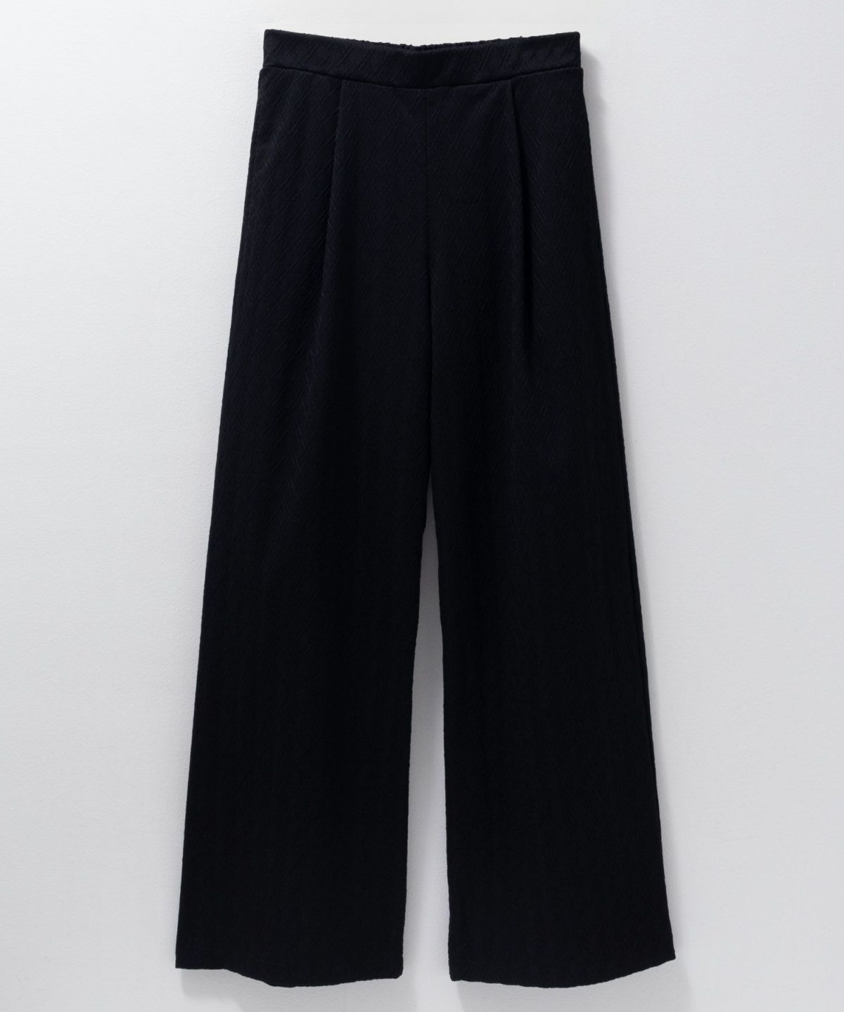 Howdy Marie ジャガードセミワイドパンツ レディース