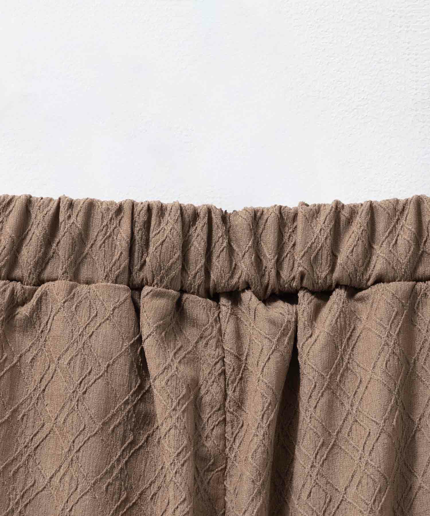 Howdy Marie ジャガードセミワイドパンツ レディース商品画像-18