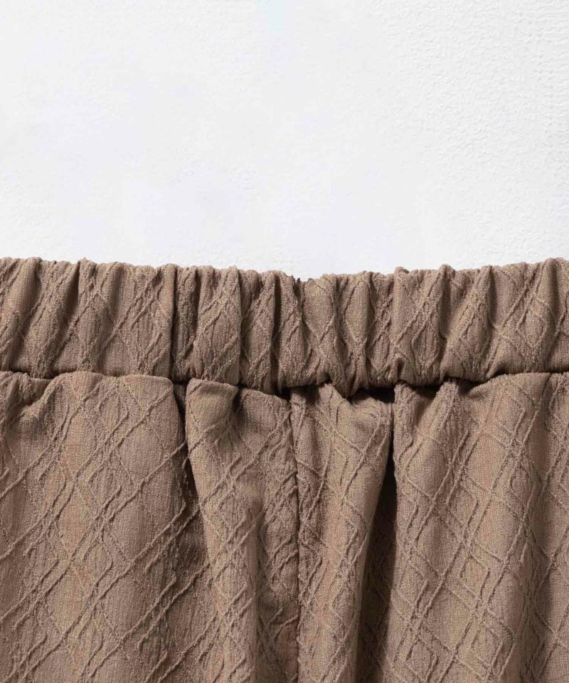 Howdy Marie ジャガードセミワイドパンツ レディース商品画像-18